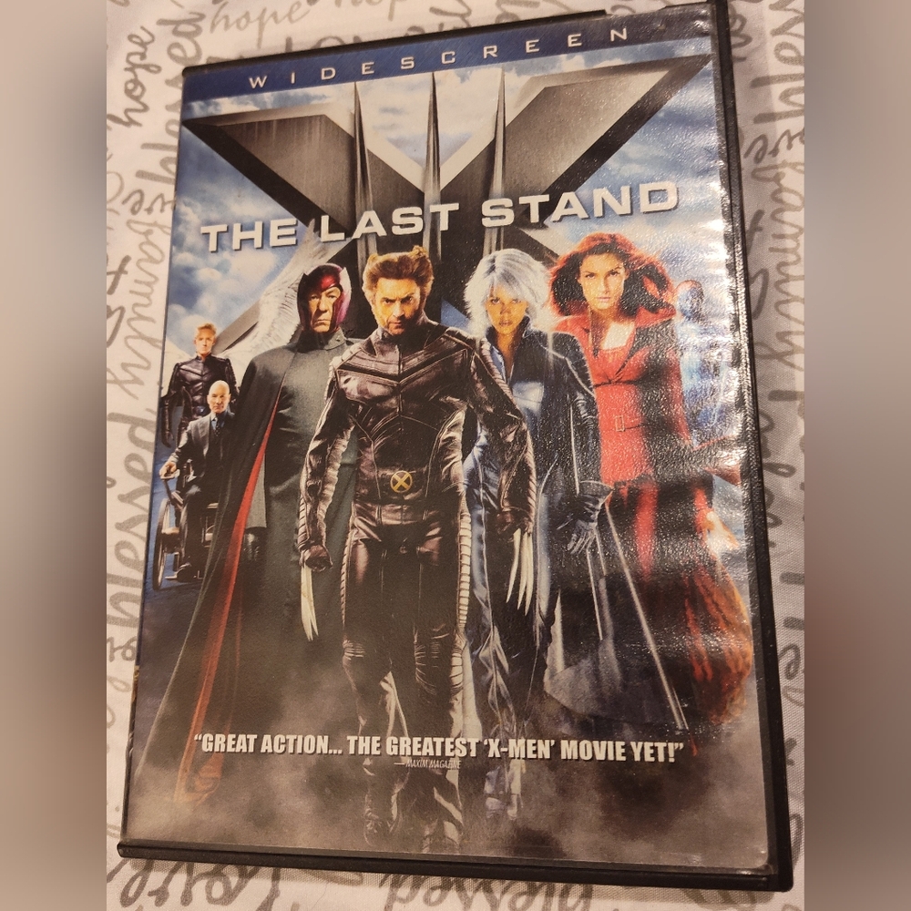 Xmen The Last Stand Dvd Widescreen
